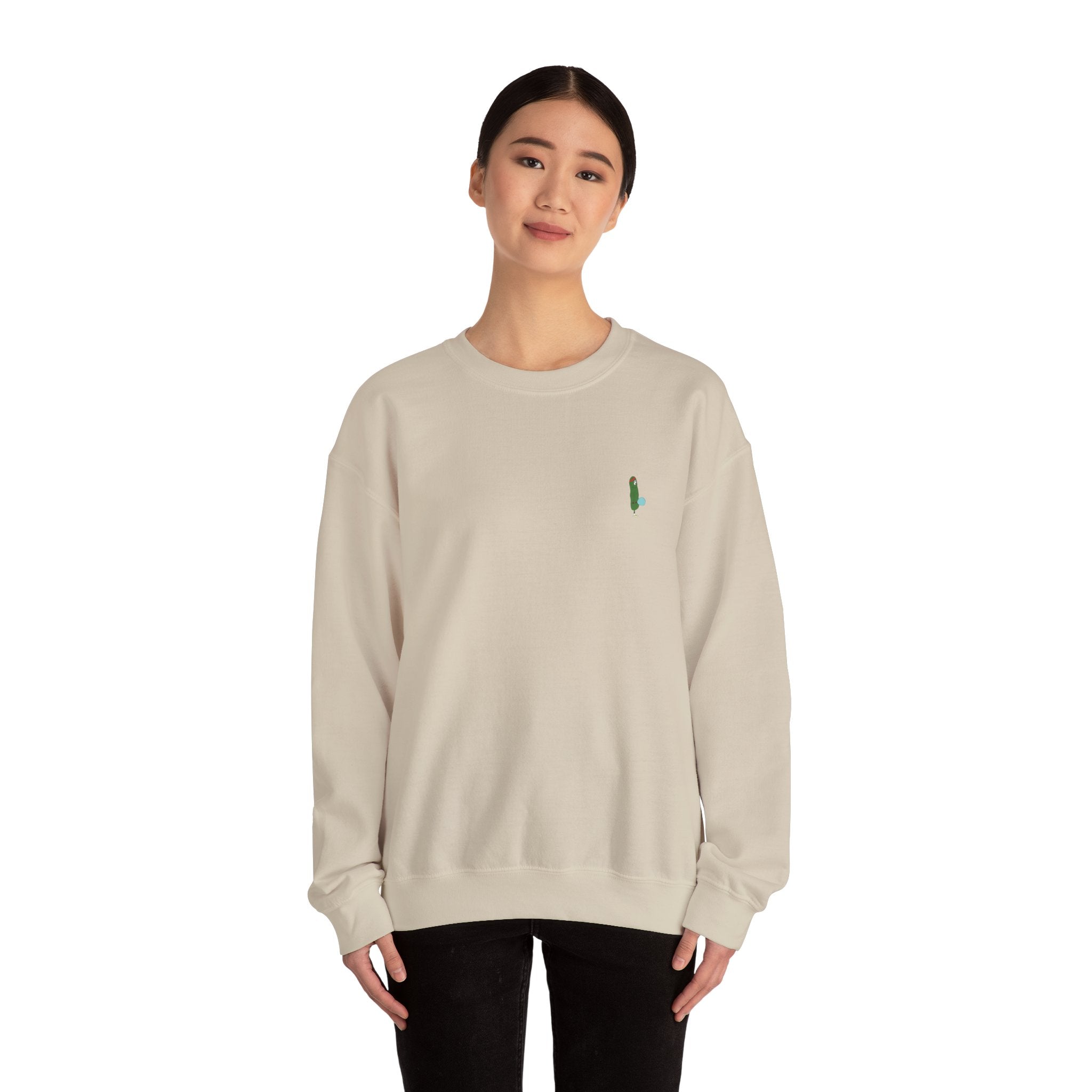 Embroidered Pickle-Pal Crewneck